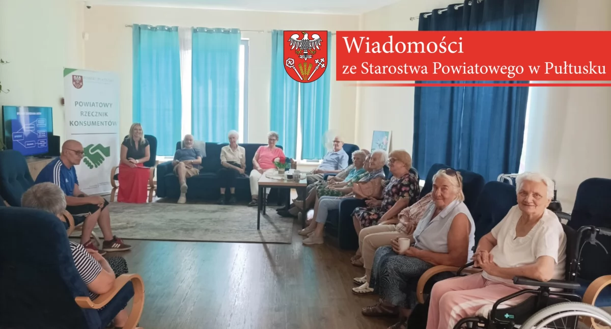 Konsumenckie A B C Seniora – spotkanie w Centrum Opiekuńczo-Mieszkalnym