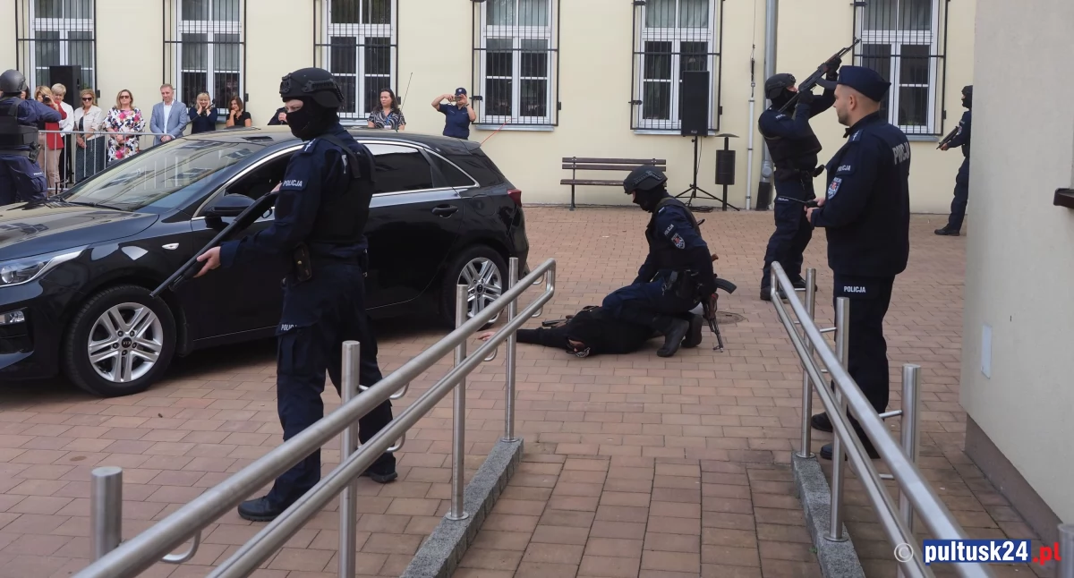 Atak terrorystyczny na pułtuskie licem w ramach ćwiczeń obronnych „Pułtusk 2024”