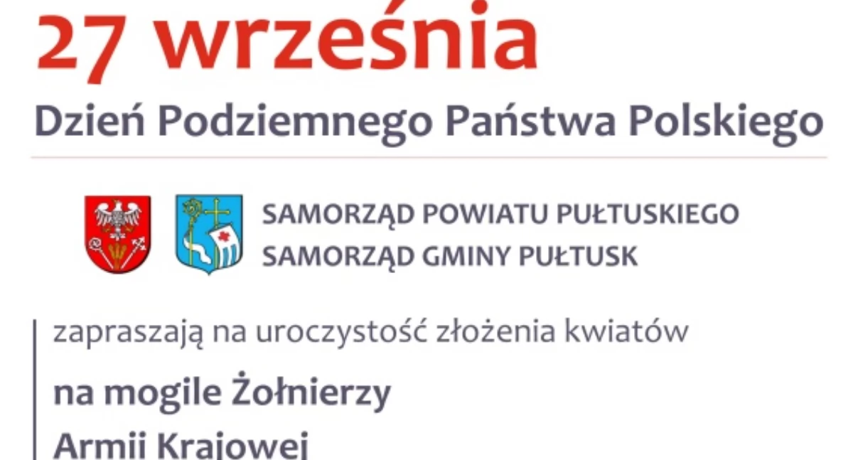 27 Września Dzień Podziemnego Państwa Polskiego