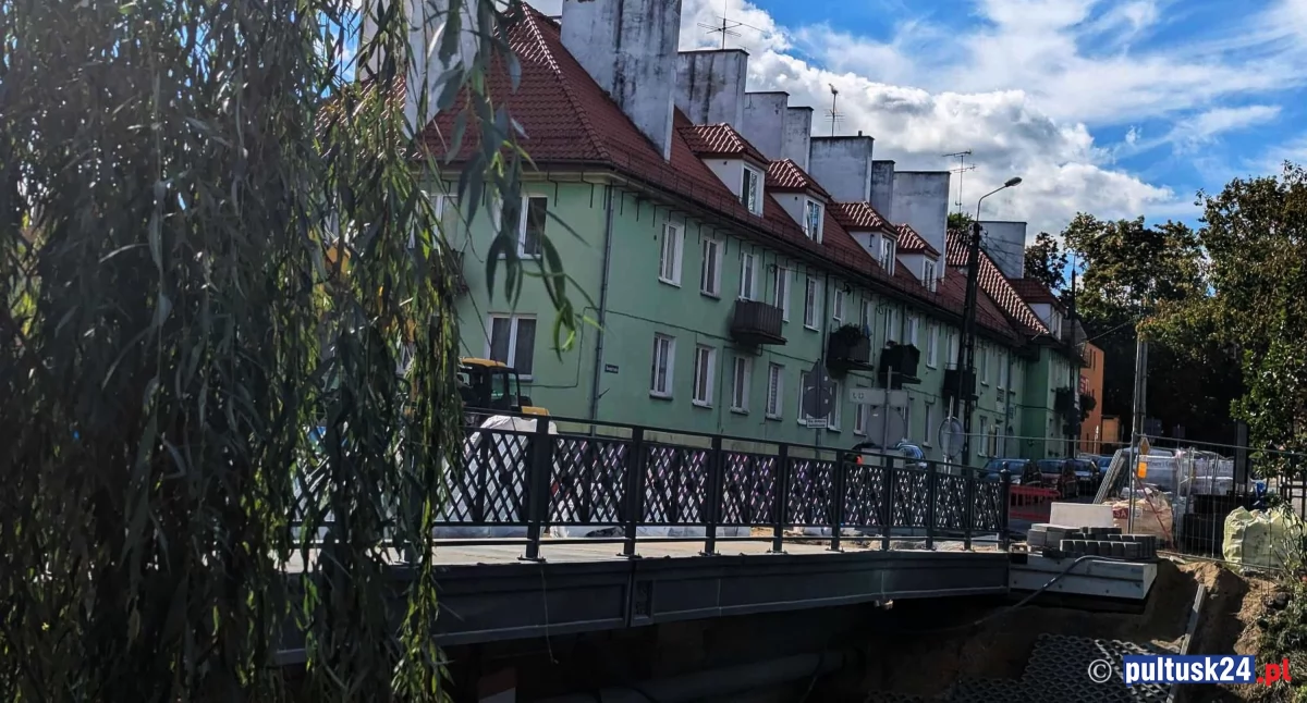 Most Benedyktyński z nową balustradą. Jak Wam się podoba?
