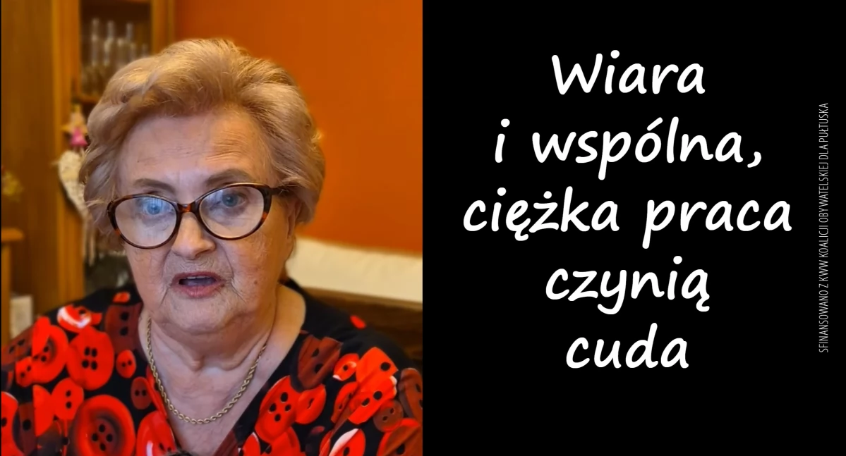 Wiara i ciężka, wspólna praca czynią cuda - film