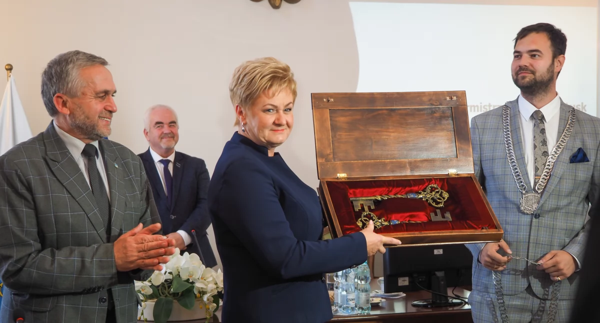 Ślubowanie Burmistrz Miasta Pułtusk Beaty Jóźwiak