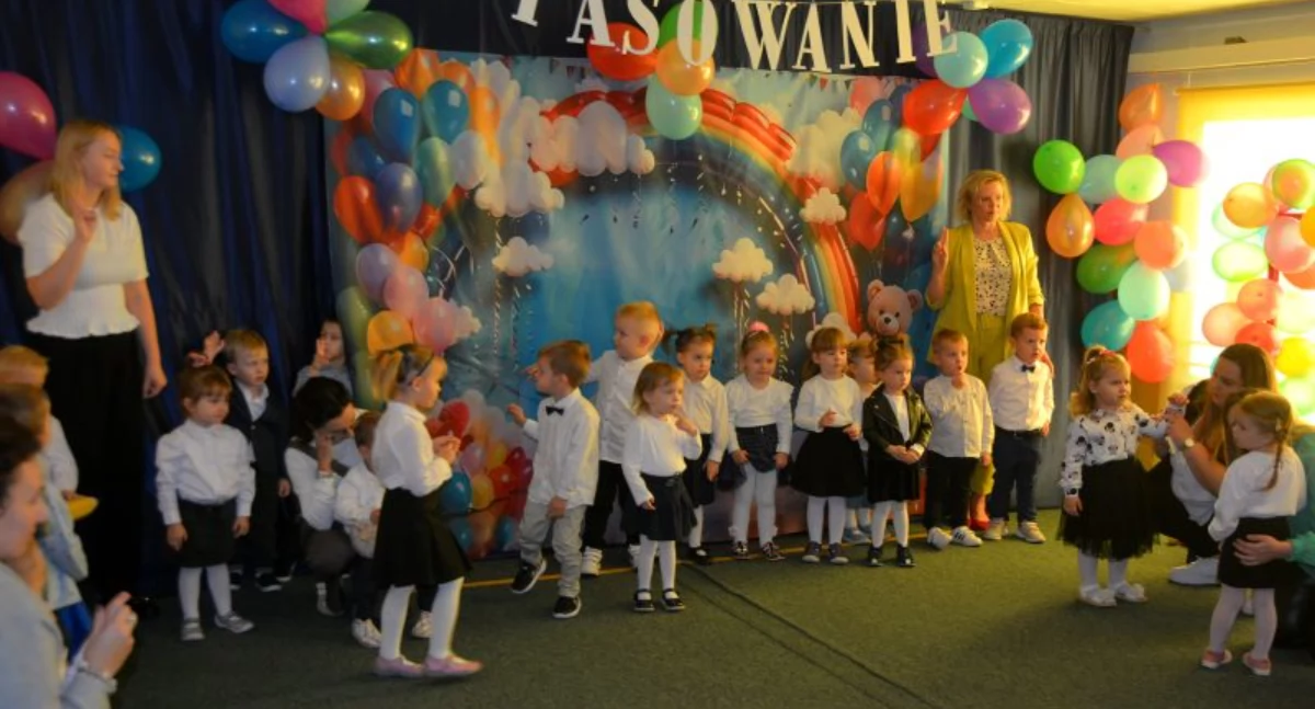 Pasowanie w Przedszkolu Miejskim nr 4 przy ul. Krajewskiego