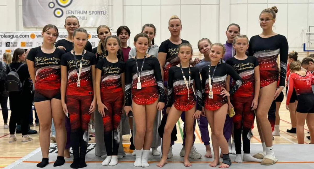 Otwarcie sezonu dla sekcji zawodniczej KS Semiramida na zawodach Acro League w Błoniach