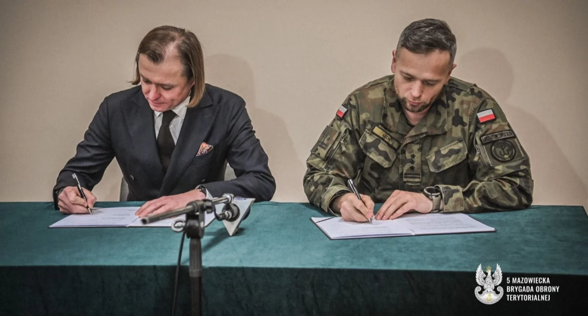 Porozumienie Dowódcy 5 MBOT z Wojewodą Mazowieckim o współpracy w sytuacjach kryzysowych
