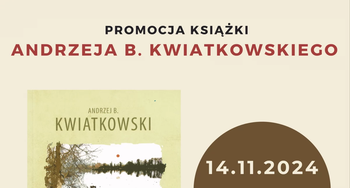 Zapraszamy na promocję powieści 