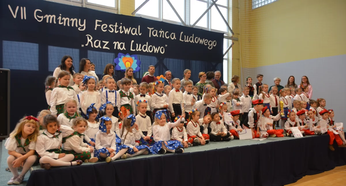 VII Gminny Festiwal Tańca Ludowego Przedszkolaków