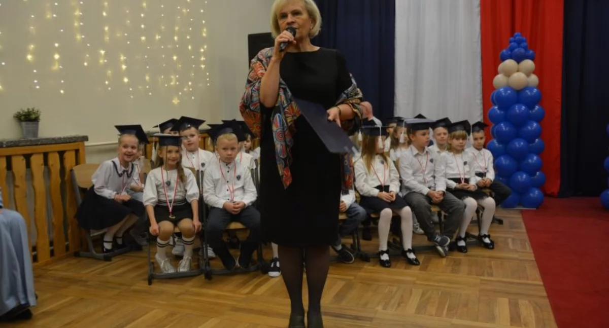 Ślubowanie pierwszoklasistów w PSP nr 3 w Pułtusku