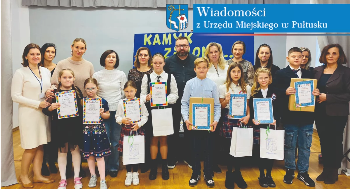 Wręczenie nagród w Gminnym Konkursie Sensorycznym