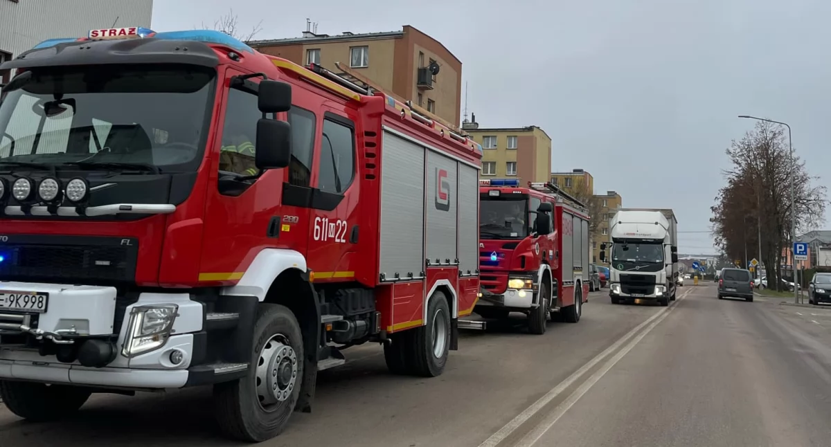 Akcja strażacka na Tysiąclecia