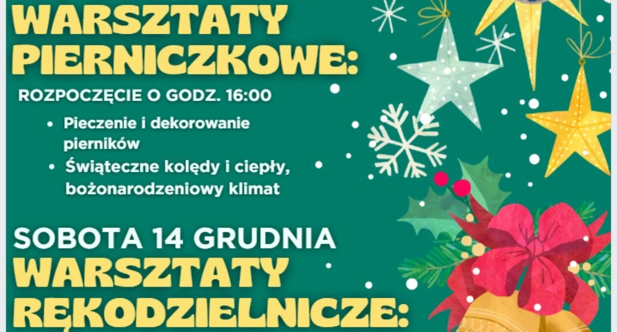 Zapraszamy na warsztaty pierniczkowe