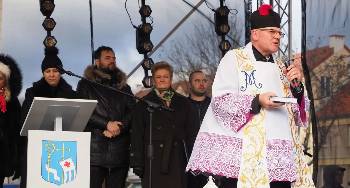 Spotkanie Wigilijne na Pułtuskim rynku