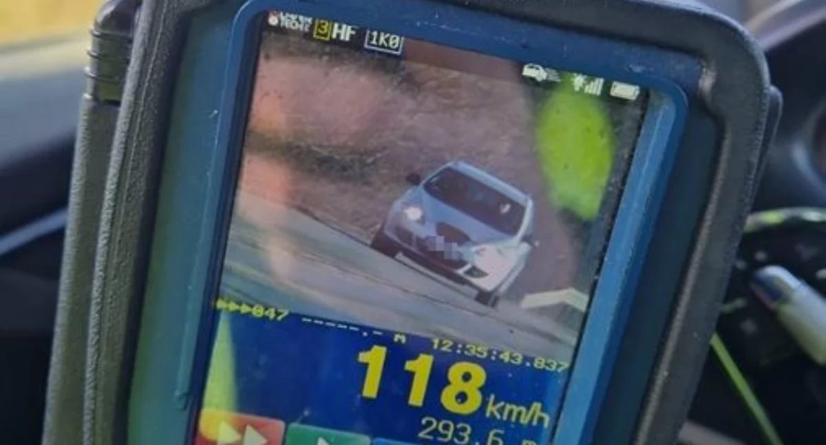 Pędził 118 km/h na terenie zabudowanym  