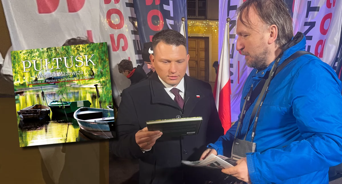 Sławomir Mentzen dostał prezent
