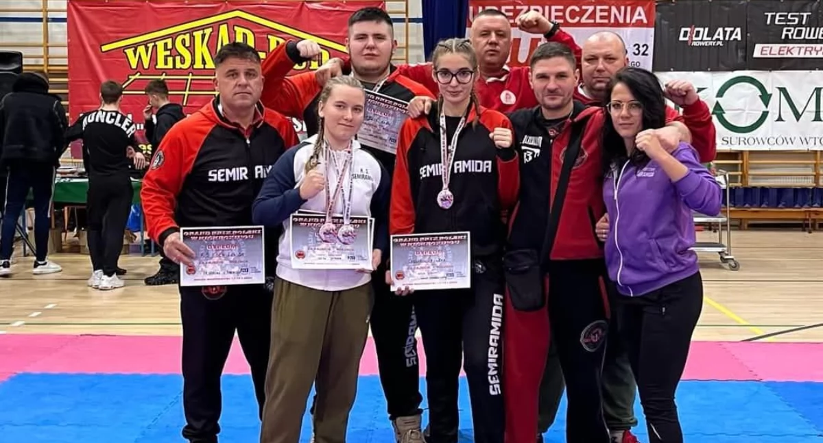 Zawodnicy KS Sermiramida wracają z Grand Prix Polski w Kickboxingu z medalami