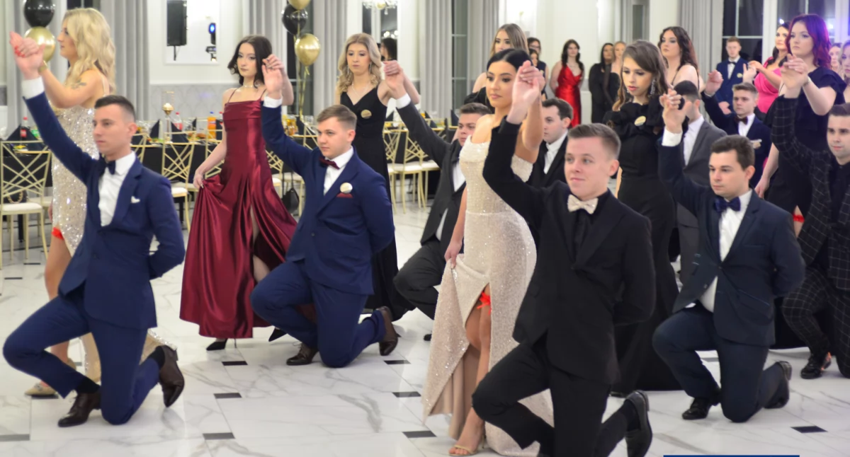 Studniówka maturzystów ZS im. Bolesława Prusa