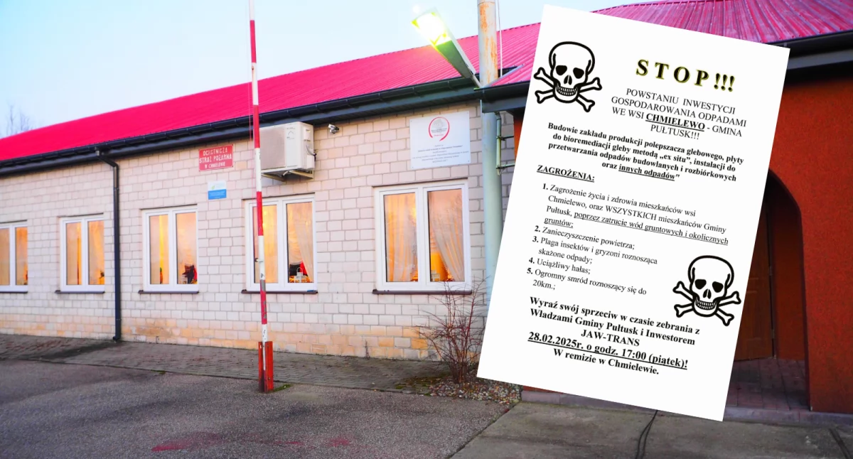 Mieszkańcy Chmielewa i okolic zapraszają na spotkanie z burmistrzem