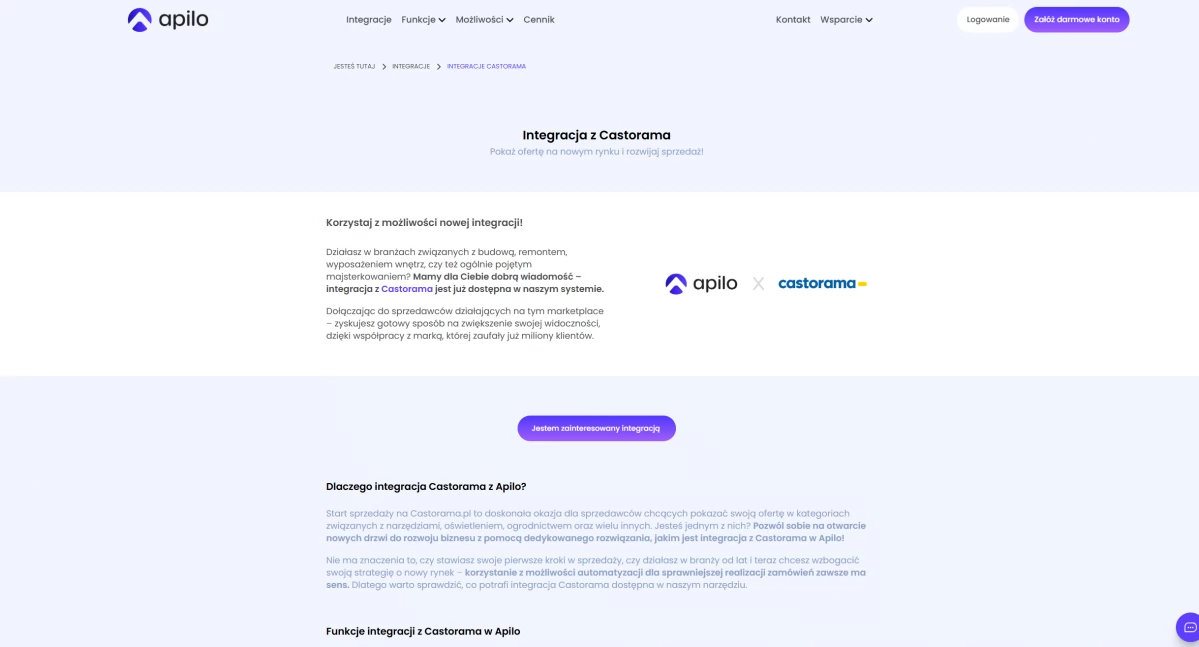 Sprzedawaj na castorama.pl: jak szybko i skutecznie zintegrować swój sklep online? - Apilo