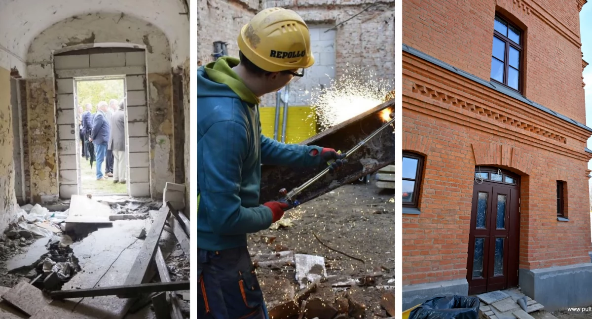 Jak się zmieniał bydynek dawnych koszar w Pułtusku