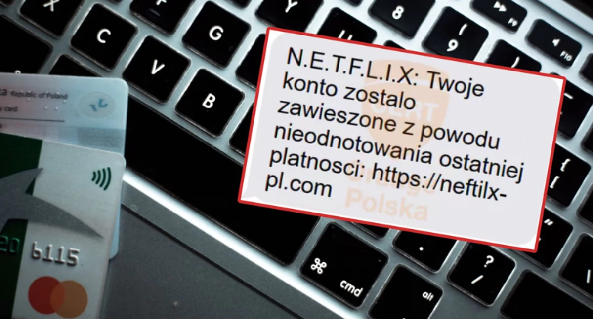 Uwaga na oszustwa. Złodzieje podszywają się pod Netflixa