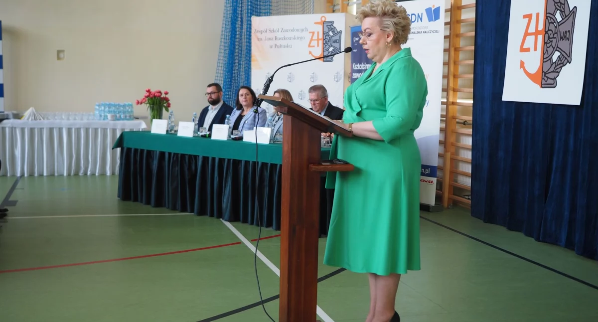  Konferencja edukacyjna w ZSZ im. J. Ruszkowskiego w Pułtusku