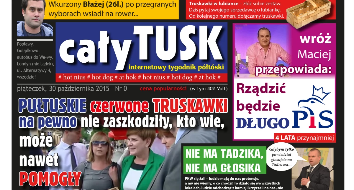 Uwaga, uwaga, Cały Tusk może wrócić
