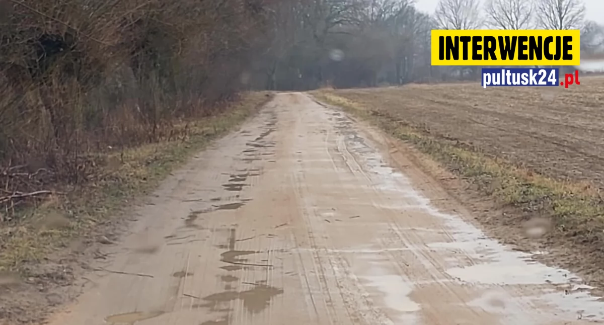 Zapomniana droga w gminie Świercze