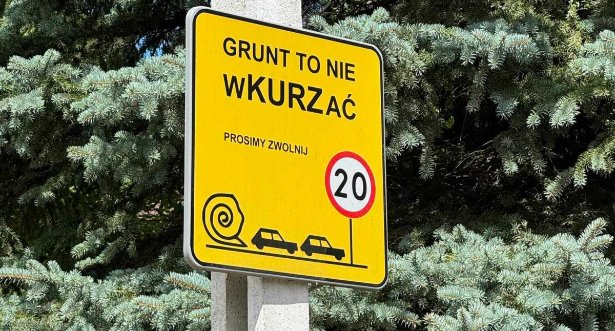 Grunt to nie wKURZać!  - mieszkańcy Zielonej Dróżki mają dość!