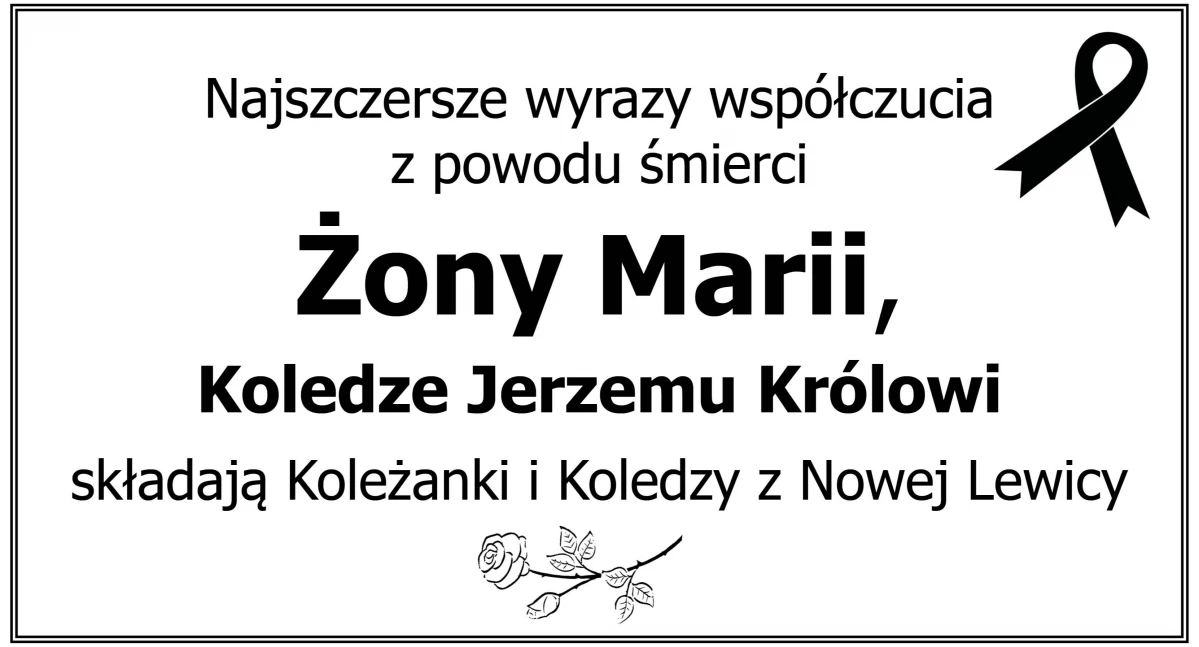 Kondolencje