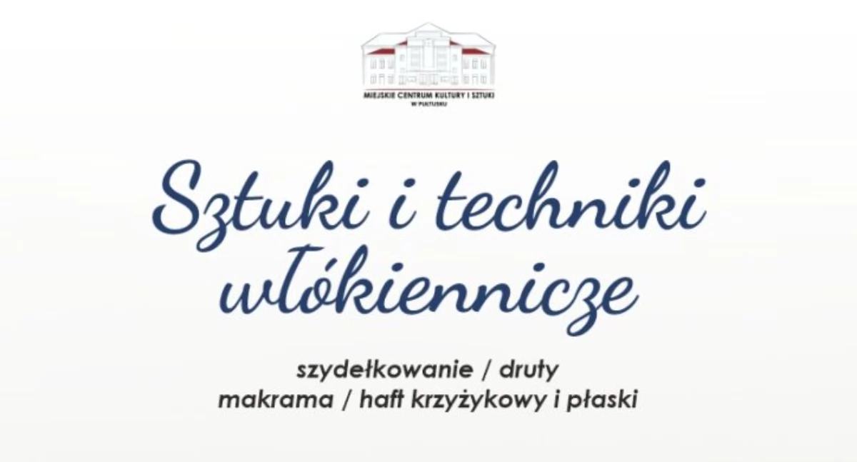 Nowa oferta MCKiS – zajęcia dla miłośników rękodzieła