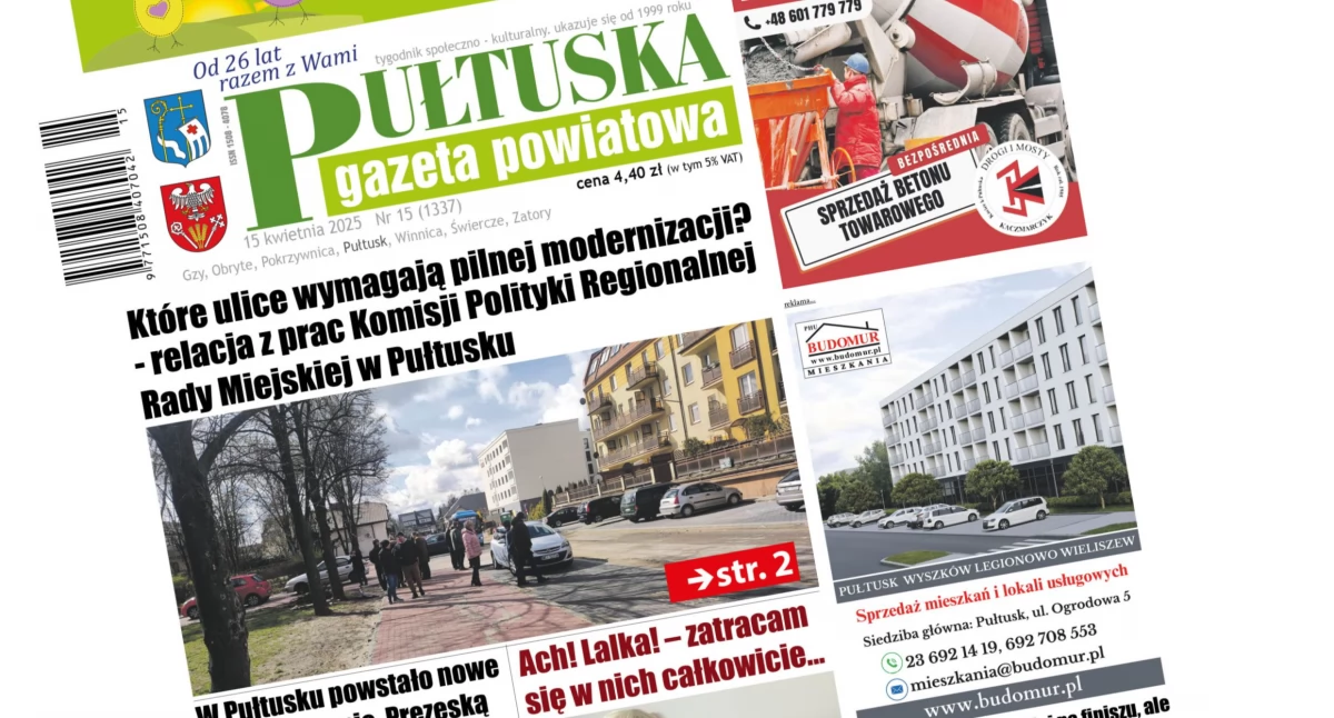  W 15, świątecznym numerze PGP