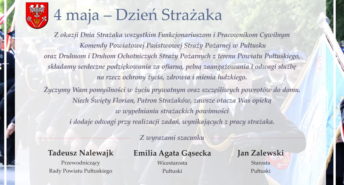4 Maja - Dzień Strażaka