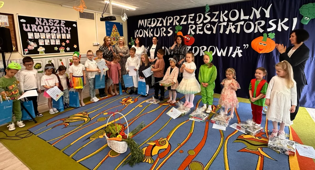 XIII Międzyprzedszkolny Konkurs Recytatorski pt. „W krainie Zdrowia” w Przedszkolu Miejskim nr 4 