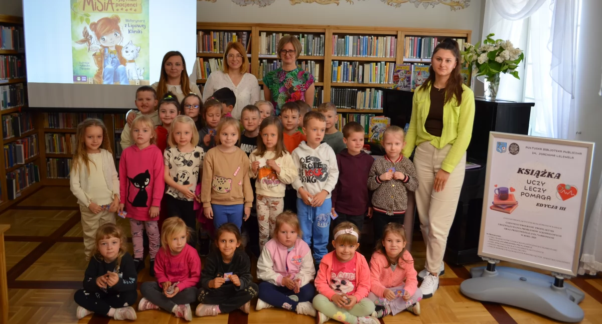 „Podróż do krainy wyobraźni z Misią i Popikiem” - kolejna atrakcja Tygodnia Bibliotek