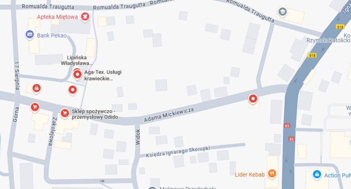 Część ul. Mickiewicza będzie czasowo zamknięta