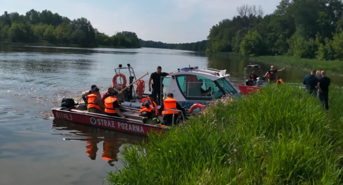 Trwają poszukiwania wędkarza - oficjalna informacja policji