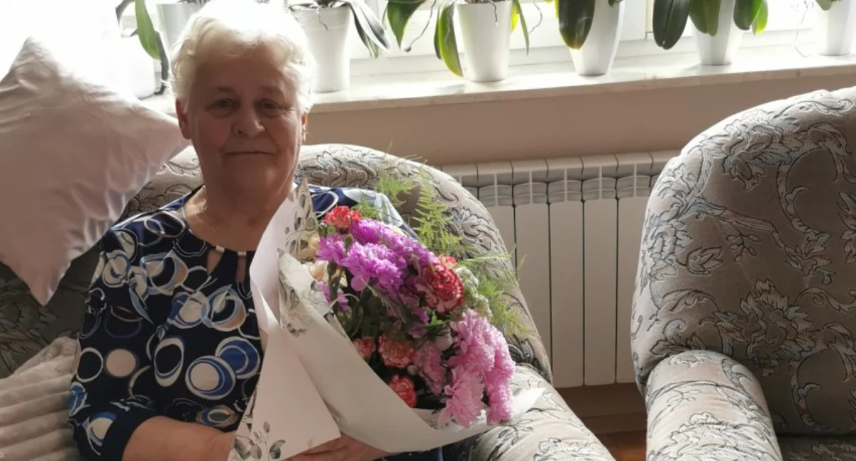 Jubilatka z gminy Obryte