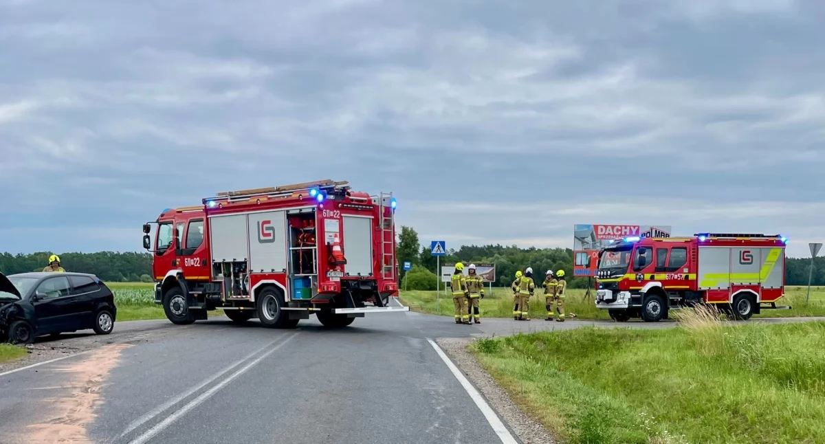 Wypadek w Gładczynie