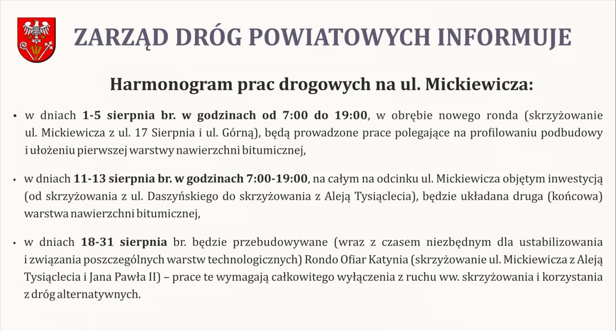 ZDP informuje