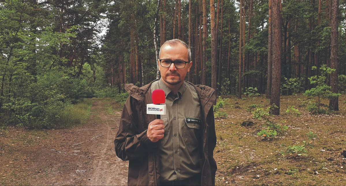 Z miłości do lasu  – zapraszamy na spacer z Krzysztofem Rylskim, inżynierem nadzoru w Nadleśnictwie Pułtusk