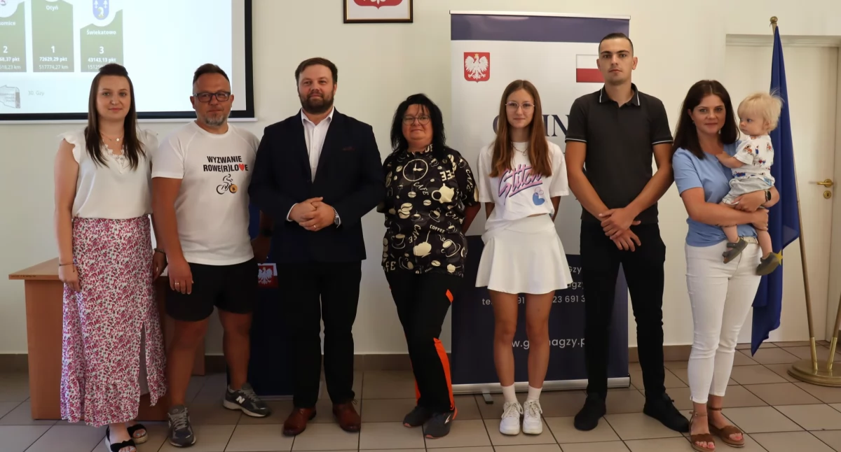 Rywalizowało 145 gmin. Gmina Gzy zajęła 30 miejsce w promowaniu dwóch kołek!