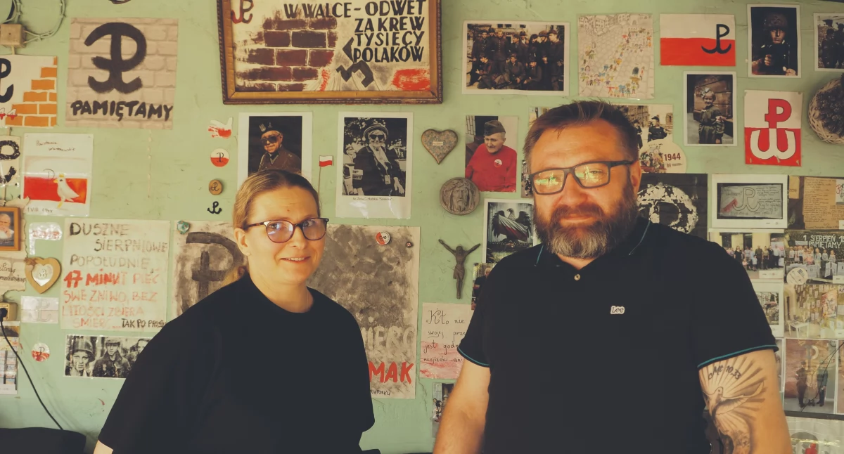 Żeby nie zapomnieć... Agata i Dominik Pastewka na chwilę przed godziną W