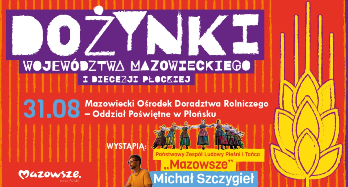 Dożynki Województwa Mazowieckiego w Płońsku