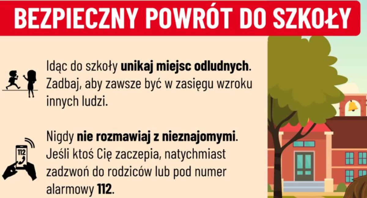 Unikaj miejsc odludnych. Nie rozmawiaj z nieznajomymi 