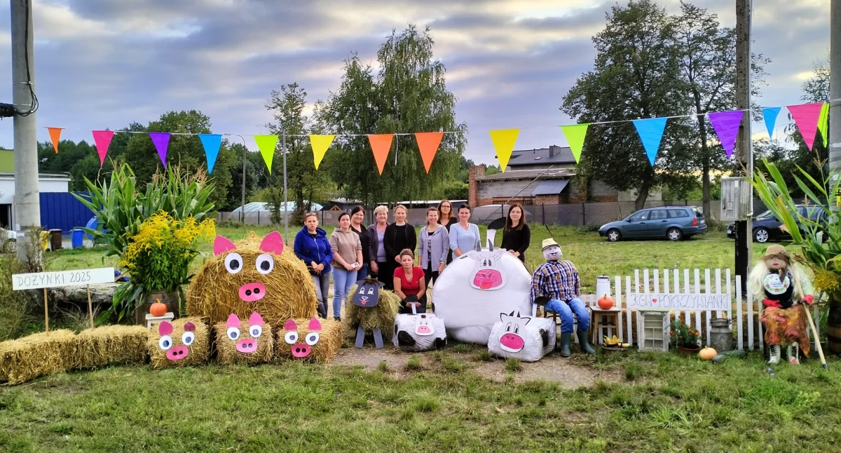 Pokrzywnica gotowa na dożynki!