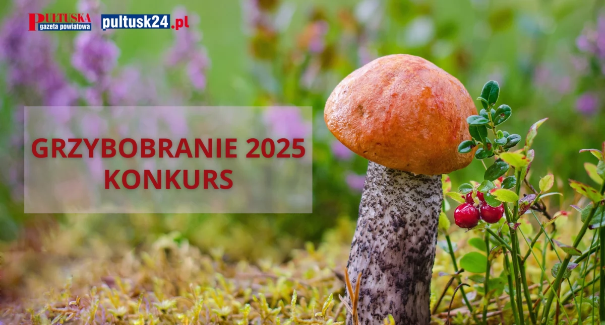 Grzybobranie 2025 z PGP i pultusk24.pl - zbiory pana Daniela