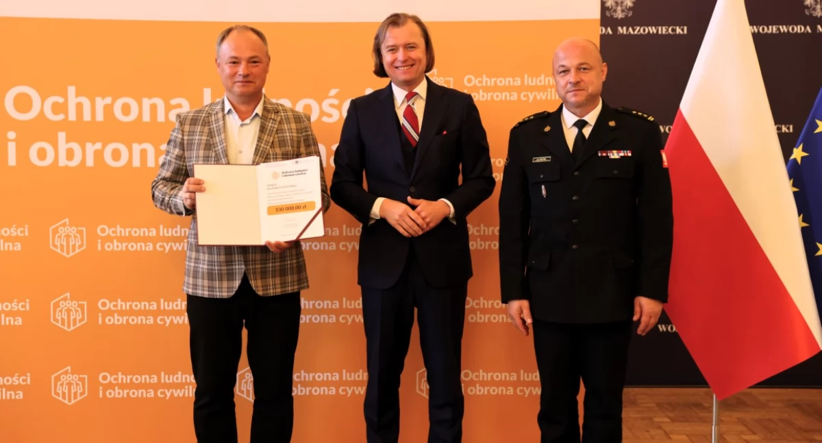 530 000,00 zł dla Powiatu Pułtuskiego na zadanie w ramach Programu Ochrony Ludności i Obrony Cywilnej