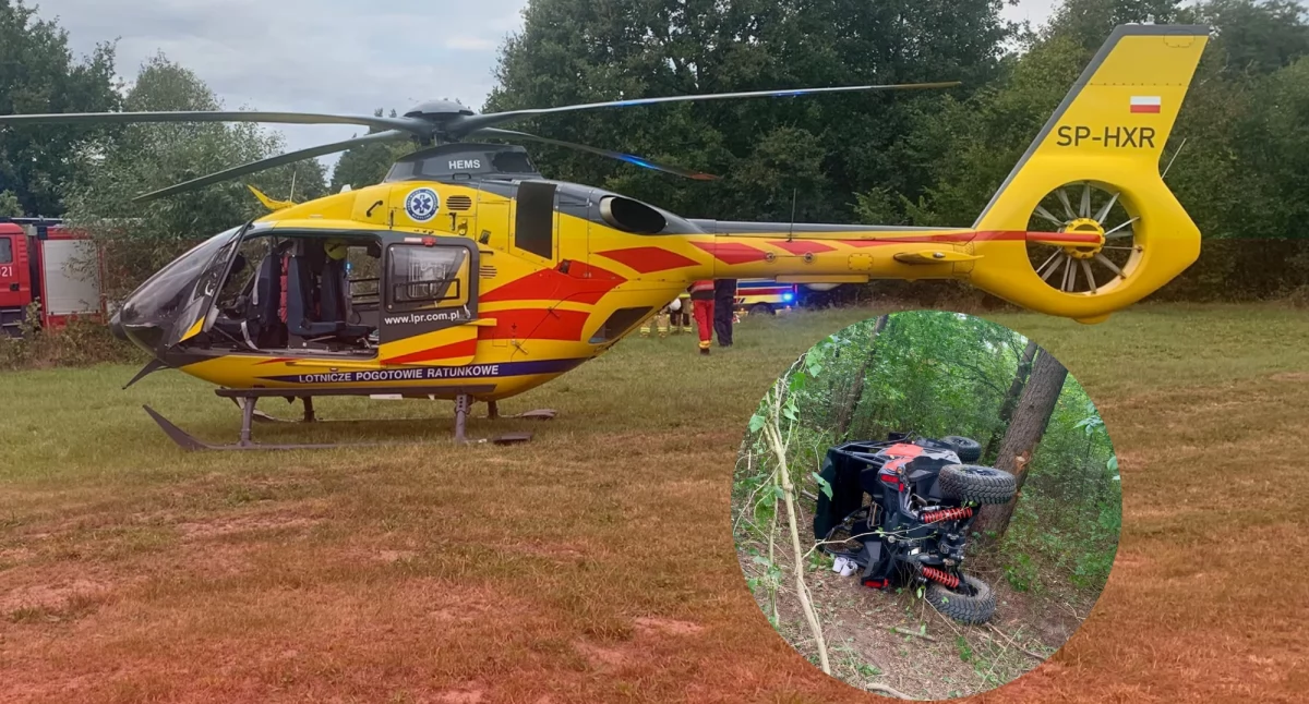 Szukaliśmy go, a on był pod pojazdem. 15-latek przygnieciony przez buggy 