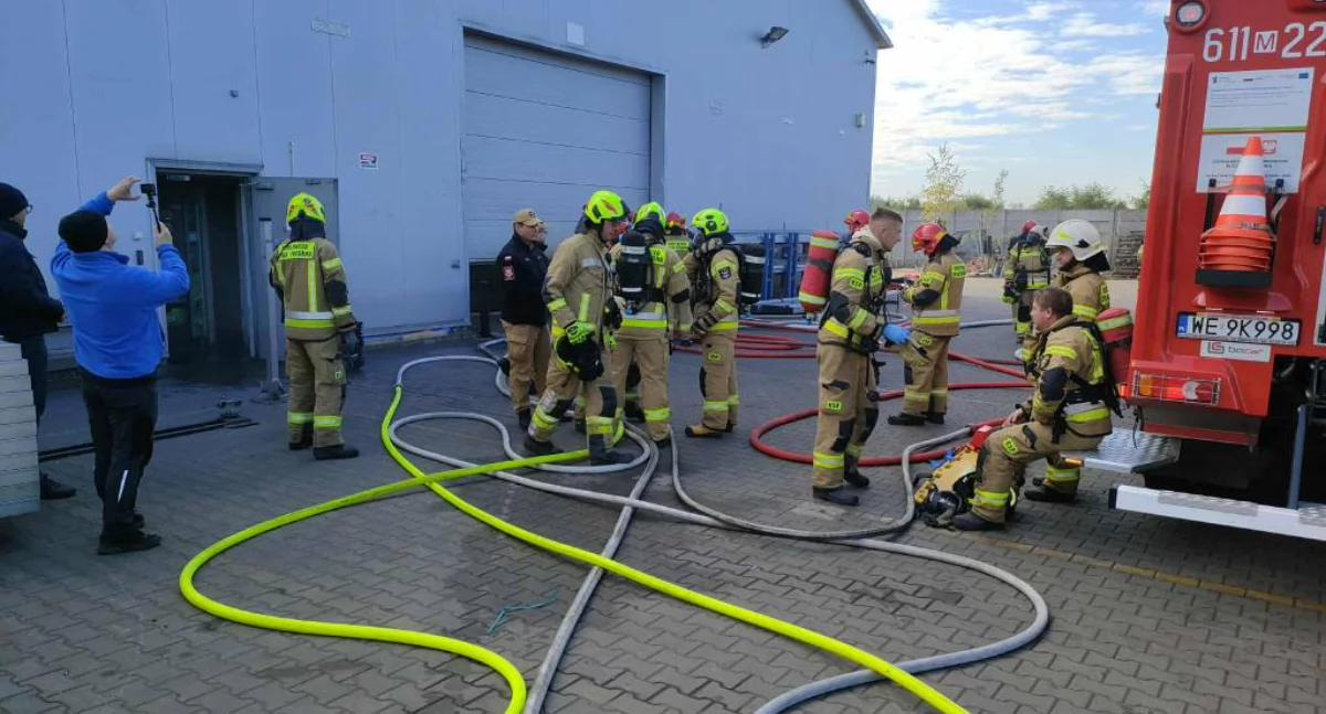 Pożar w Polbramie – spokojnie, to tylko ćwiczenia!