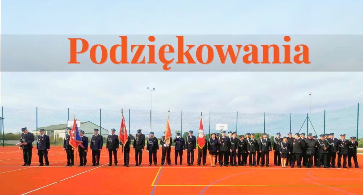 Jubileusz 100-lecia OSP Pękowo – podziękowania dla sponsorów